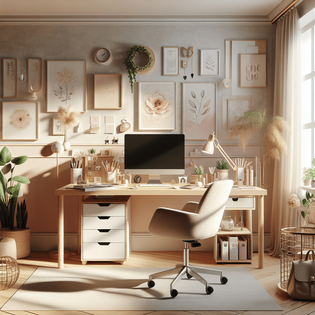 Jak stworzyć idealną przestrzeń do pracy w domu